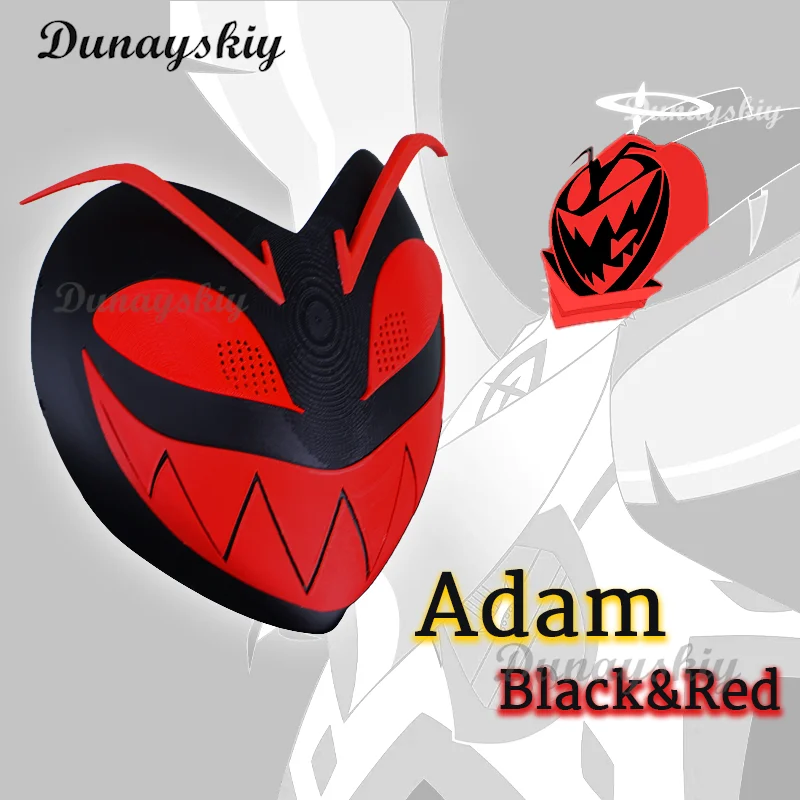 Adam Cosplay Anime Hotel First Man Angel Black Red Mask Cosplay Halloween Party Adult Men Costume
Adam Cosplay Anime Hotel First Man Angel Black Red Mask Cosplay Halloween Party Adult Men Costume