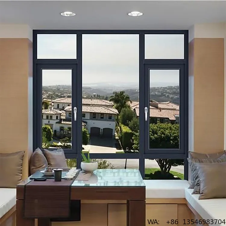 Modern Living Room Broken Bridge Aluminum Alloy Balcony Window Soundproof Sealing Casement Household Window
Modern Living Room Broken Bridge Aluminum Alloy Balcony Window Soundproof Sealing Casement Household Window