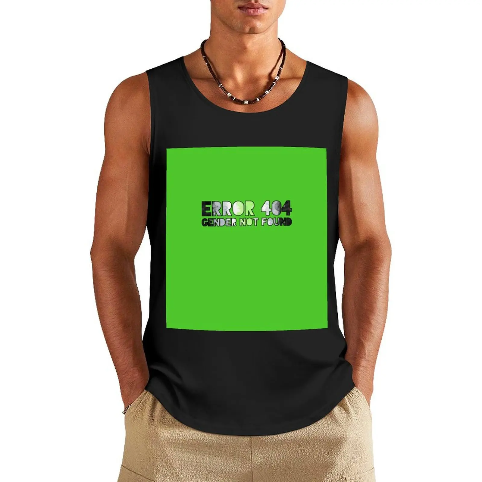 Error 404 - Gender Not Found Agender/Black Tank Top clothes for men cool things gym
Error 404 - Gender Not Found Agender/Black Tank Top clothes for men cool things gym