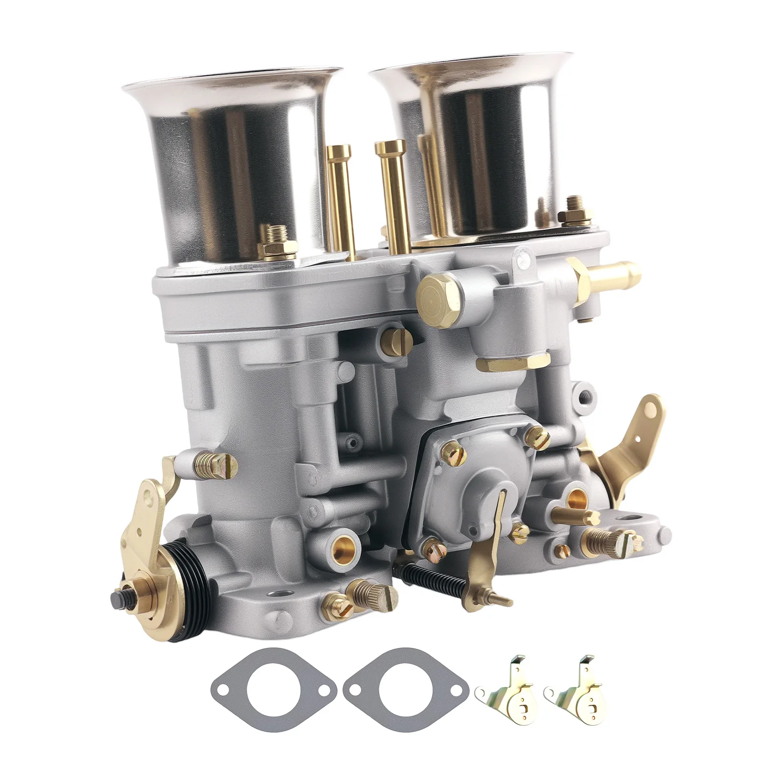 Nickel Plated Carburetor 40IDF 2 BARREL for Volkswagen VW Bug Fiat Porsche
Nickel Plated Carburetor 40IDF 2 BARREL for Volkswagen VW Bug Fiat Porsche