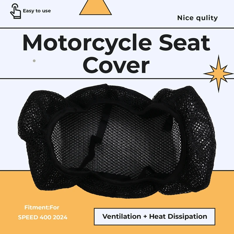 M0t-rMotorcycle Accessories Seat Cover for SPEED400 2024 SPEED 400 Seat Covers Seat Protect Cushion 3D Airflow Seat
M0t-rMotorcycle Accessories Seat Cover for SPEED400 2024 SPEED 400 Seat Covers Seat Protect Cushion 3D Airflow Seat