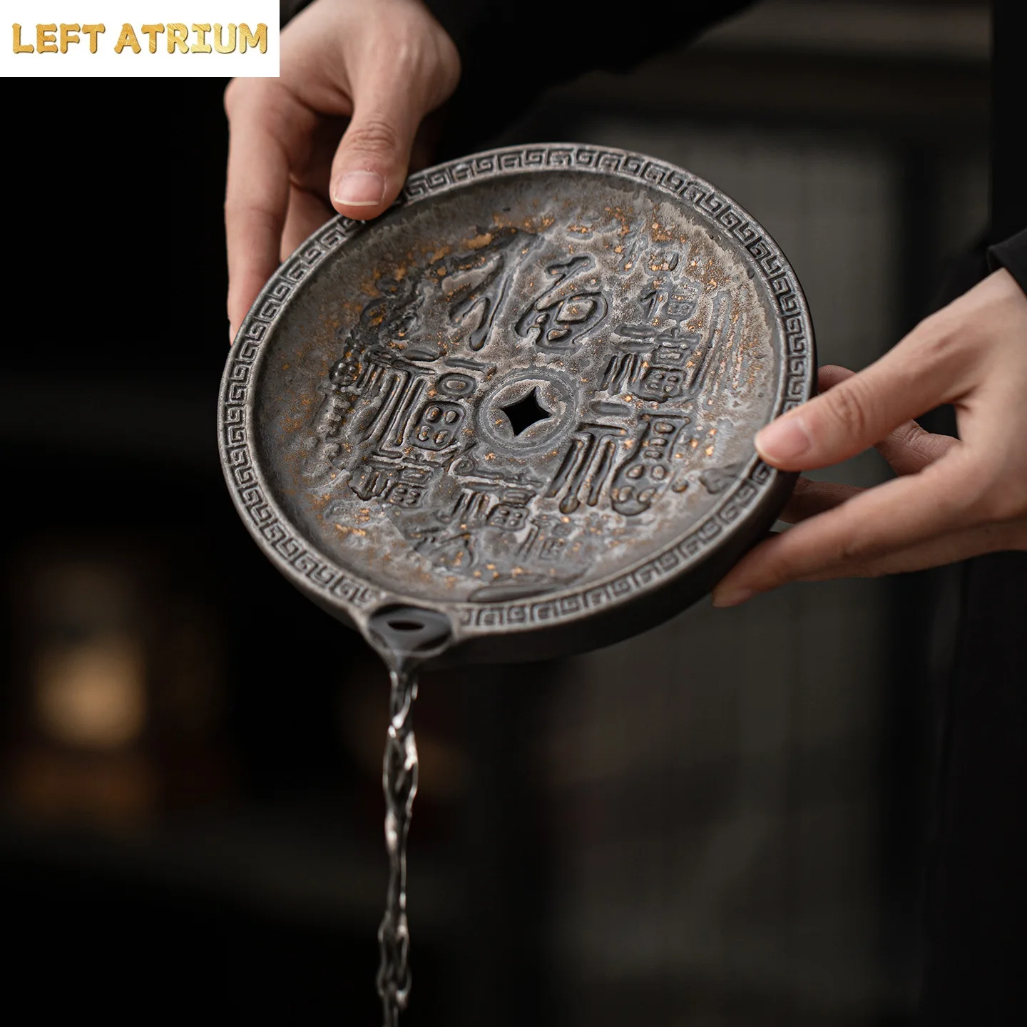 Gilt Iron Glaze Baifu Pot Holder Water Storage Ancient Early Boiling Pot Holder Dry Soaking Tray Pot Base Tea Holder Tea Tray
Gilt Iron Glaze Baifu Pot Holder Water Storage Ancient Early Boiling Pot Holder Dry Soaking Tray Pot Base Tea Holder Tea Tray