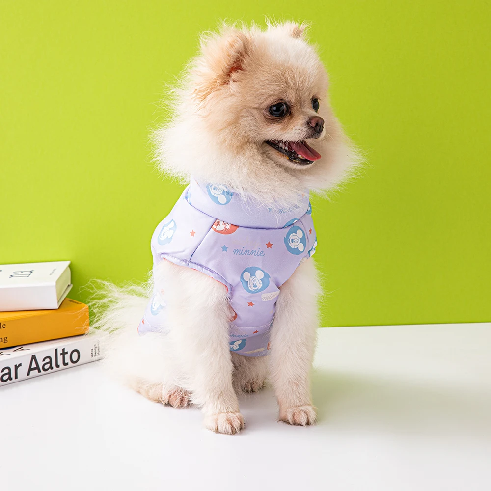 Disney 2022 New Dog Vest Printing Warm Jacket Pet Clothes Outdoor Traction Pet Cotton Vest Four Seasons Dog Coat
Disney 2022 New Dog Vest Printing Warm Jacket Pet Clothes Outdoor Traction Pet Cotton Vest Four Seasons Dog Coat