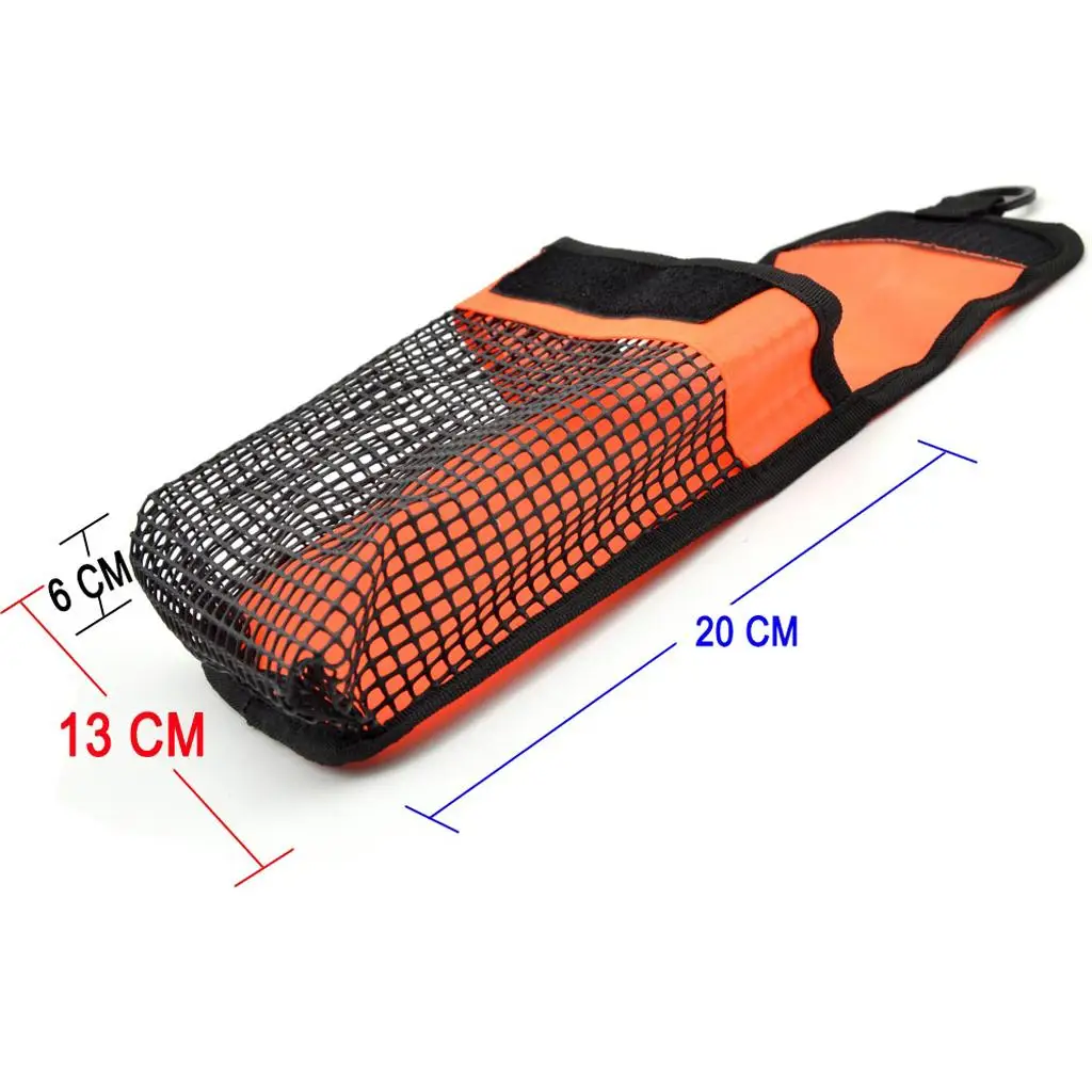 Nylon PVC Mesh Pouch with Loop Fastener and D Ring Technical Diving Accessory Storage Bag for Scuba Snorkeling and Freediving
Nylon PVC Mesh Pouch with Loop Fastener and D Ring Technical Diving Accessory Storage Bag for Scuba Snorkeling and Freediving