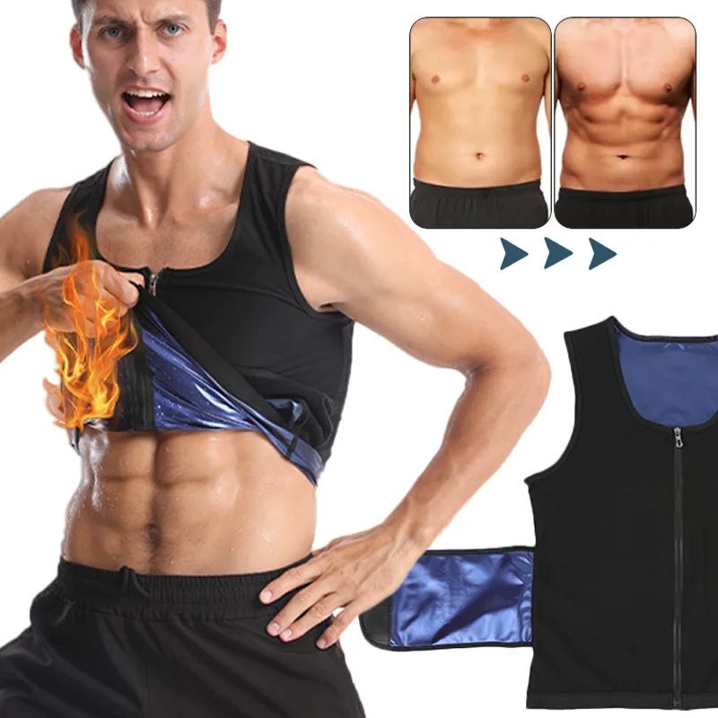 Men's Body Shaper Sauna Vest Double Belt Sweat Shirt Waist Trainer Corset Top Abdomen Slimming Shapewear Fat Burn Fitness Suits
Men's Body Shaper Sauna Vest Double Belt Sweat Shirt Waist Trainer Corset Top Abdomen Slimming Shapewear Fat Burn Fitness Suits