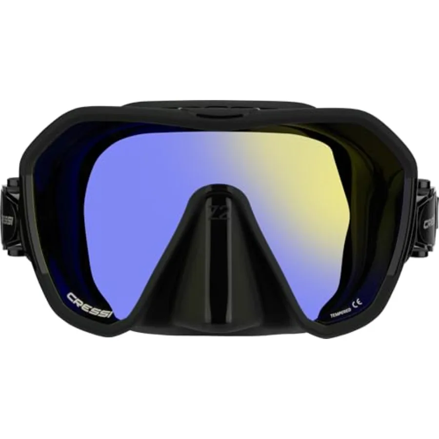 Adult Frameless Diving Mask for snorkeling - Pure Soft Silicone - Black - Wide View Mono Lens with Low Internal Volume
Adult Frameless Diving Mask for snorkeling - Pure Soft Silicone - Black - Wide View Mono Lens with Low Internal Volume