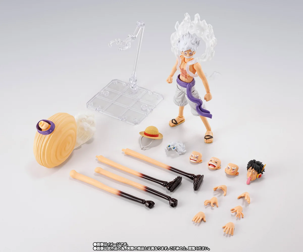 In Stock BANDAI One Piece S.H.Figuarts SHF Monkey D. Luffy Gear 5 Future Island Egghead Action Figure Collectible Gift Toy
In Stock BANDAI One Piece S.H.Figuarts SHF Monkey D. Luffy Gear 5 Future Island Egghead Action Figure Collectible Gift Toy