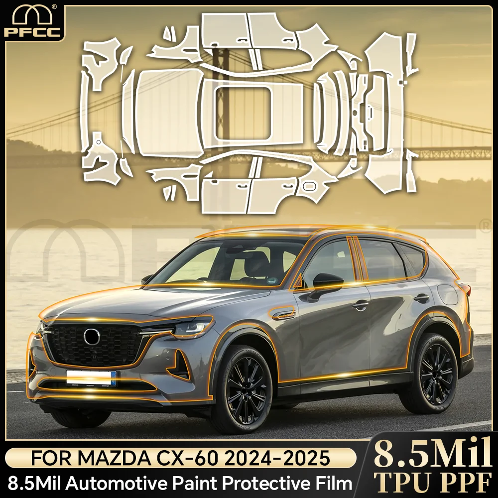 ТПУ для Mazda CX60 CX-60 2024 2025, защитная пленка для краски, прозрачный бюстгальтер, кузов автомобиля, защита от царапин, предварительно вырезанный, устойчивый к PPF, невидимый чехол
ТПУ для Mazda CX60 CX-60 2024 2025, защитная пленка для краски, прозрачный бюстгальтер, кузов автомобиля, защита от царапин, предварительно вырезанный, устойчивый к PPF, невидимый чехол
