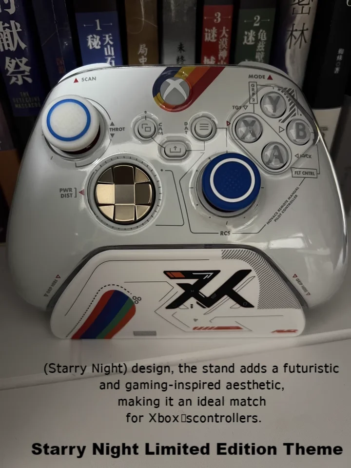 For Xbox controller stand series x/s controller desktop display storage rack xbox ones/x Starry Sky limited game controller base
For Xbox controller stand series x/s controller desktop display storage rack xbox ones/x Starry Sky limited game controller base