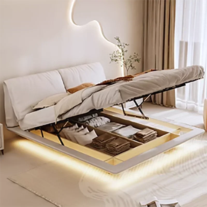 Confortable Fashionable Bed Minimalist Design High Quality Free Shipping Bed Relax Full Mobile Camera Letto Bedroom Furniture
Confortable Fashionable Bed Minimalist Design High Quality Free Shipping Bed Relax Full Mobile Camera Letto Bedroom Furniture