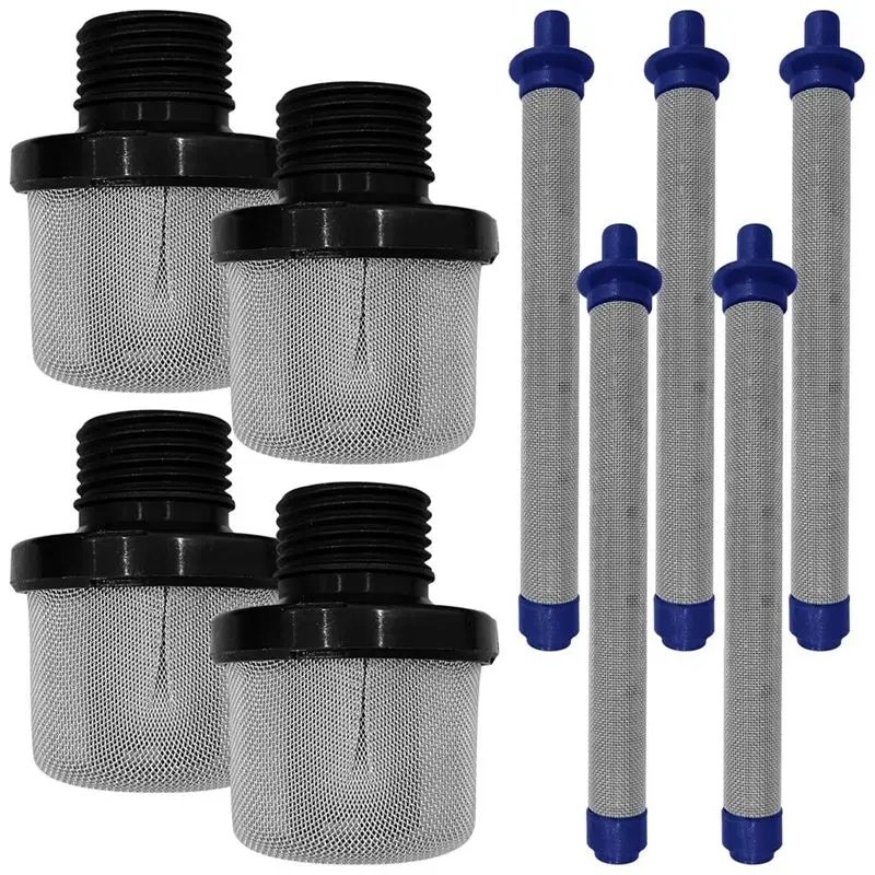 Superior AA63 4Pcs 288716 3/4Inch Inlet Strainer Strainer And 5Pcs 288749 Airless Sprayers Filter Kit Fits Airless Paint Sprayer
Superior AA63 4Pcs 288716 3/4Inch Inlet Strainer Strainer And 5Pcs 288749 Airless Sprayers Filter Kit Fits Airless Paint Sprayer