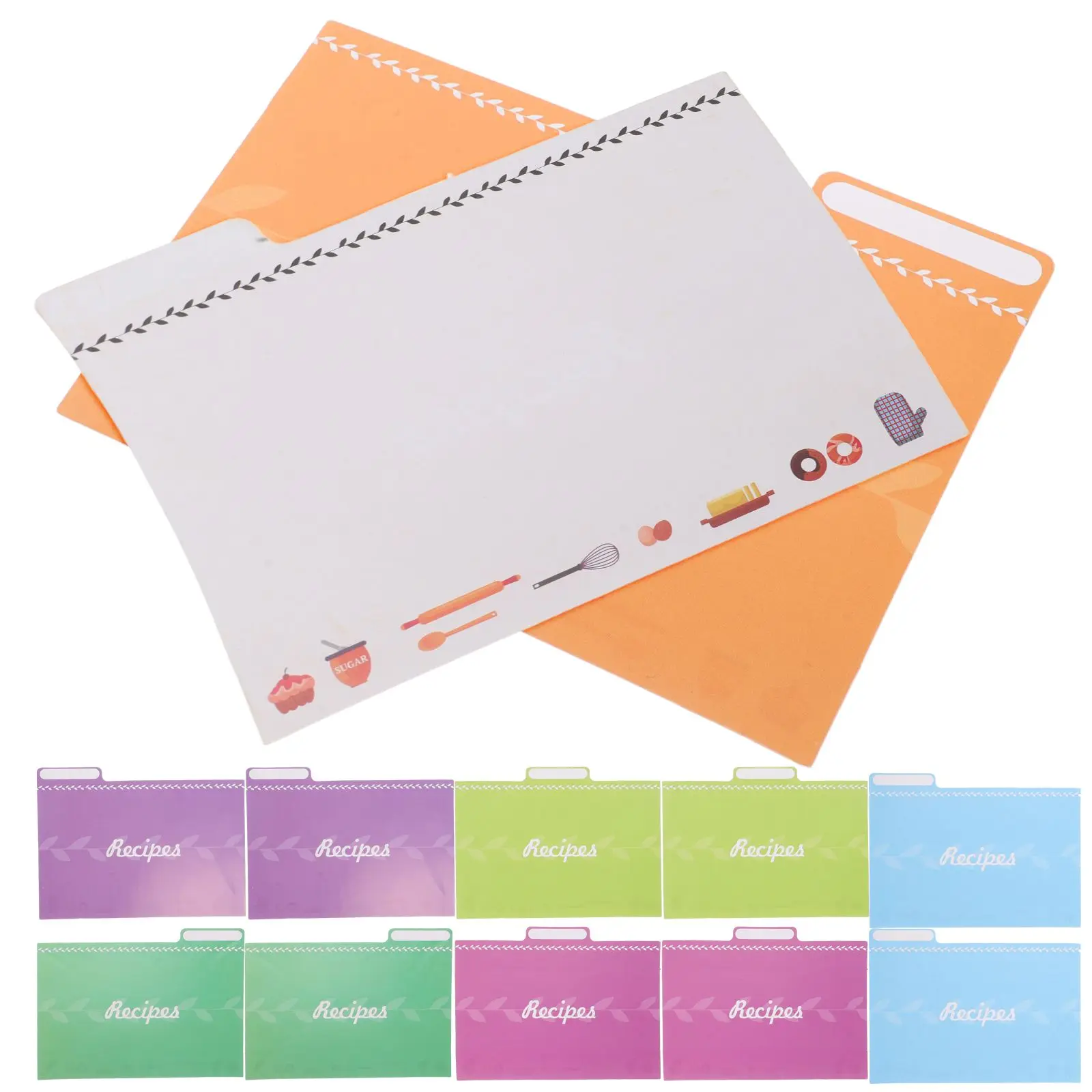 12 Pcs Label Organizer Guide Daily Accessory Use Kitchen Accessory Food Sheet Paper Recipe Paper Dividers Set Tab
12 Pcs Label Organizer Guide Daily Accessory Use Kitchen Accessory Food Sheet Paper Recipe Paper Dividers Set Tab