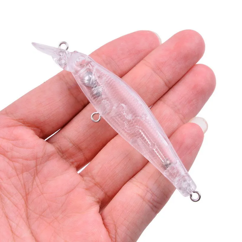 New Hot Clear Unpainted Minnow 8.8cm 7g Plastic Hard Lure Ultra Long Cast Floating Lifelike Freshwater Bass Perch Fishing Tackle
New Hot Clear Unpainted Minnow 8.8cm 7g Plastic Hard Lure Ultra Long Cast Floating Lifelike Freshwater Bass Perch Fishing Tackle