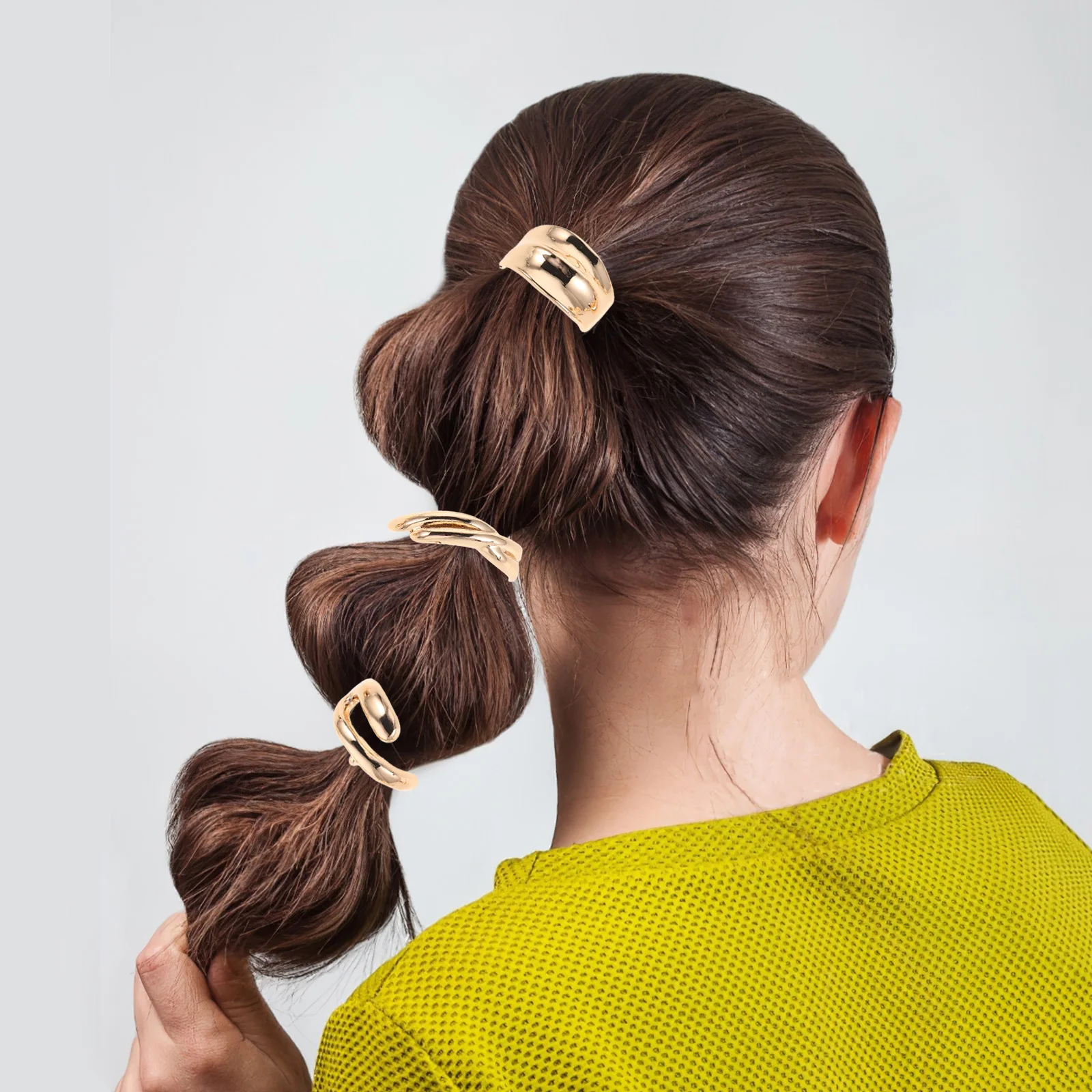 6Pcs Vintage Hair Accessories for Women Durable Alloy Ponytail Cuff Clips French Decorative Hair Ring Elegance 
6Pcs Vintage Hair Accessories for Women Durable Alloy Ponytail Cuff Clips French Decorative Hair Ring Elegance