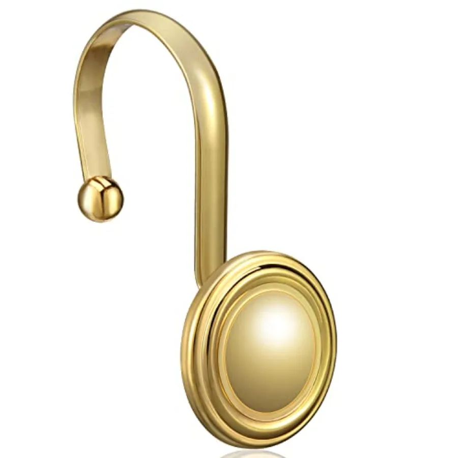 Shower Curtain Hooks Rings, Decorative Shower Curtain Hooks for Bathroom, Rust Proof Shower Curtain Rings Hangers for Shower Cu
Shower Curtain Hooks Rings, Decorative Shower Curtain Hooks for Bathroom, Rust Proof Shower Curtain Rings Hangers for Shower Cu