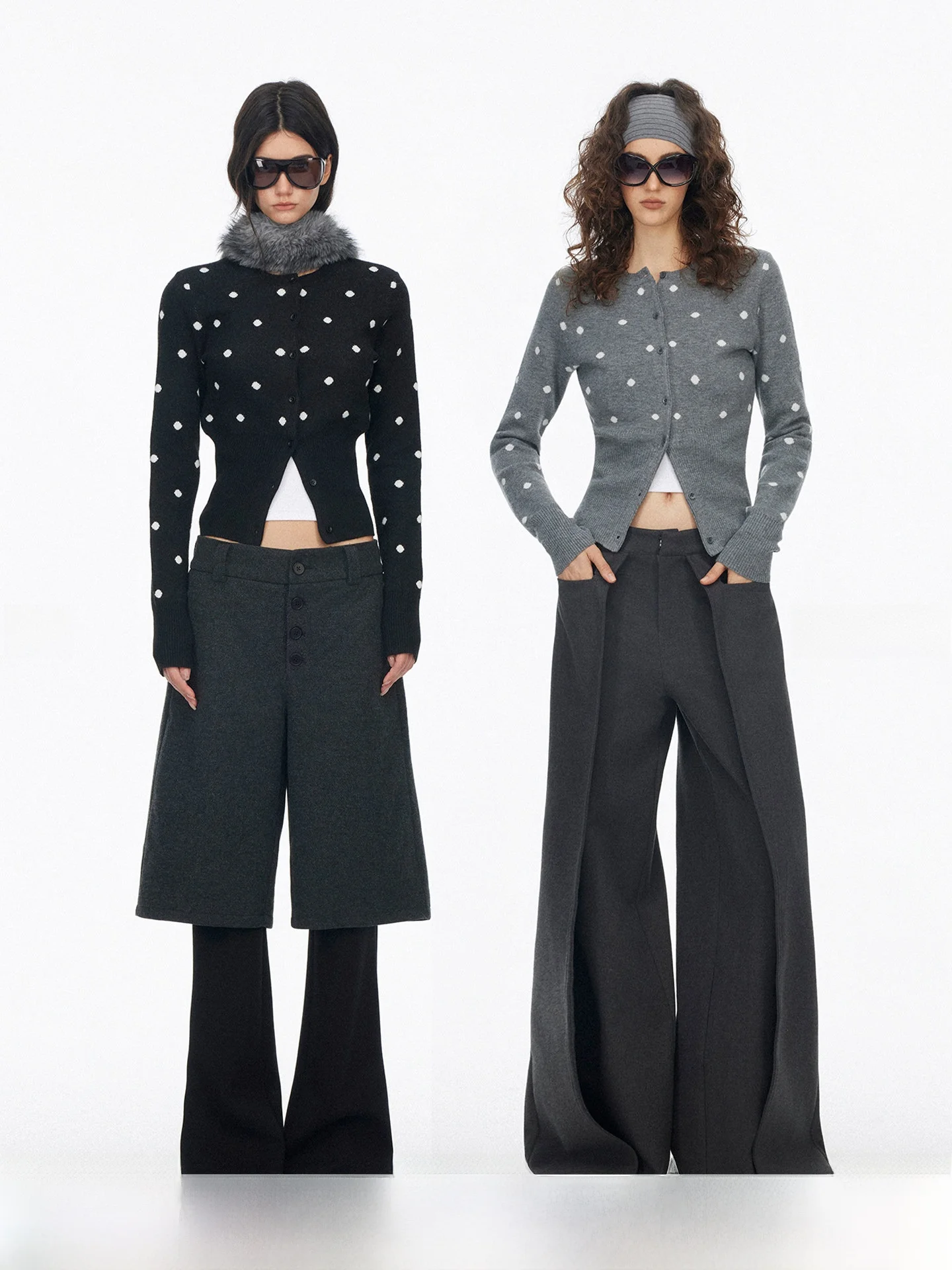 Женский облегающий вязаный свитер в горошек, базовый слой, зимний, новый, винтажный, с узором в горошек, кардиган, верхняя одежда SaltHe
Женский облегающий вязаный свитер в горошек, базовый слой, зимний, новый, винтажный, с узором в горошек, кардиган, верхняя одежда SaltHe