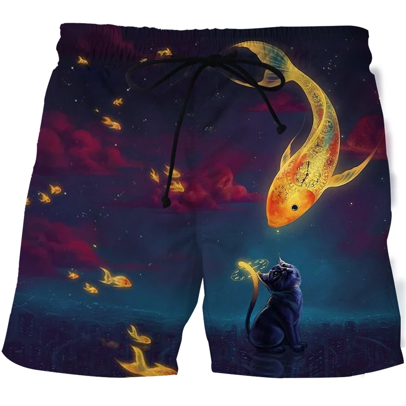 2023 3d goldfish cat swim shorts breathable and quick-drying beach summer pants men's sports and comfortable surfing shorts men
2023 3d goldfish cat swim shorts breathable and quick-drying beach summer pants men's sports and comfortable surfing shorts men