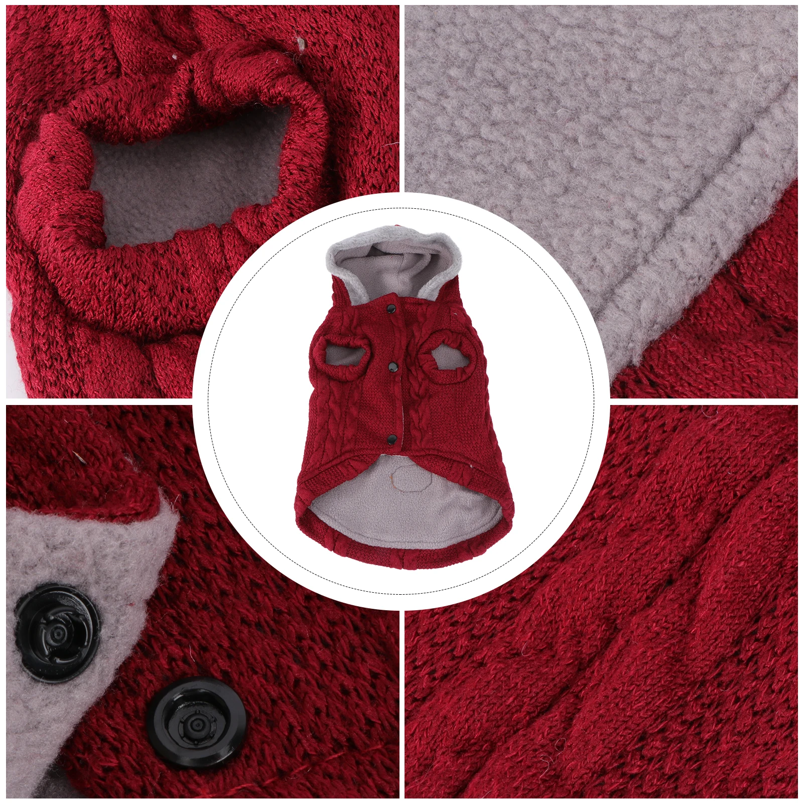 Pet Clothes Sweater Dog Winter Clothing Thickened Hoodie Coats Large Size Pet Winter Clothes Small Dogs Puppy Warm Style
Pet Clothes Sweater Dog Winter Clothing Thickened Hoodie Coats Large Size Pet Winter Clothes Small Dogs Puppy Warm Style