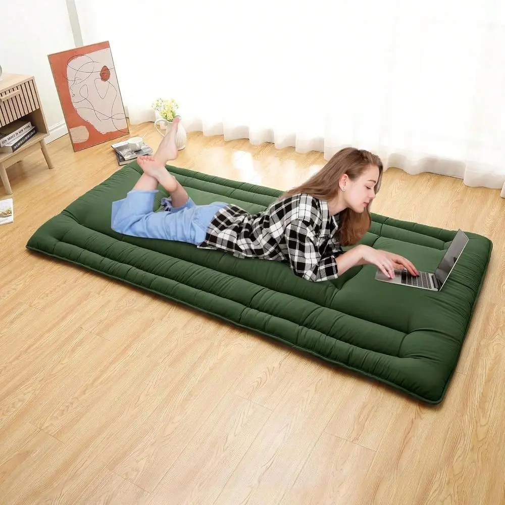 Floor Mattress Full Size,Bedroom Foldable Floor Mattress Sleeping Pad Rollable Mattresses For Adults Children, Floor Mat Tatami
Floor Mattress Full Size,Bedroom Foldable Floor Mattress Sleeping Pad Rollable Mattresses For Adults Children, Floor Mat Tatami