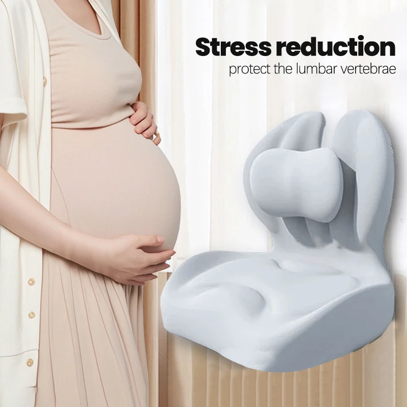 Memory Foam One-piece Cushion Anti-Slip Bottom Pressure-Reducing Hip Waist Support for Long Sitting Office Worker (Black Gray)
Memory Foam One-piece Cushion Anti-Slip Bottom Pressure-Reducing Hip Waist Support for Long Sitting Office Worker (Black Gray)