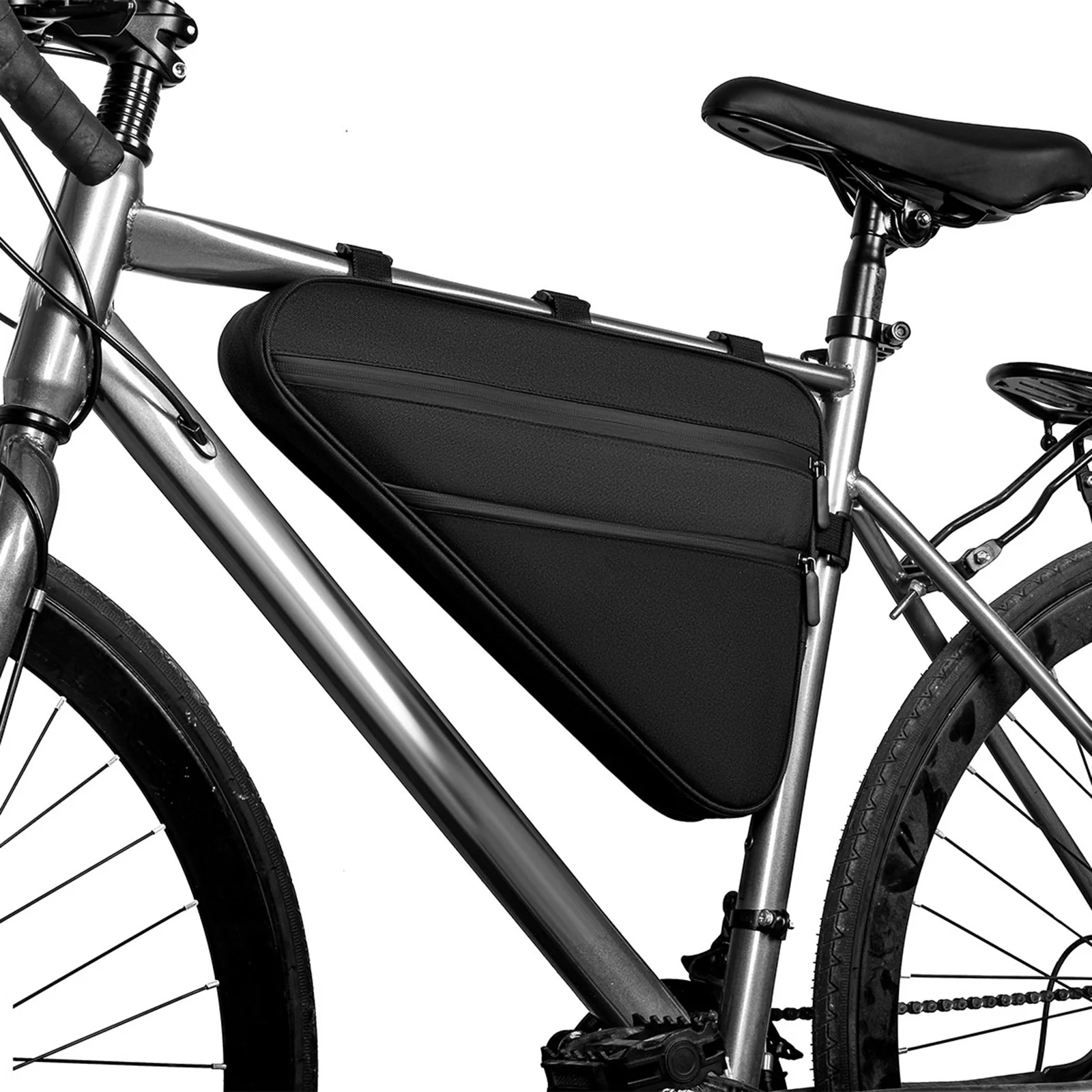 Bike Frame Bag Bike Triangle Bag Bicycle Bag for Road and Mountain Bikes
Bike Frame Bag Bike Triangle Bag Bicycle Bag for Road and Mountain Bikes