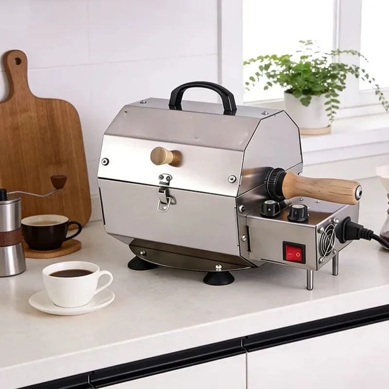 Multi-Temp Control Coffee Roaster Machine Flip Open Lid Design Detachable Mesh Drum Easy Clean Coffee Bean Roaster
Multi-Temp Control Coffee Roaster Machine Flip Open Lid Design Detachable Mesh Drum Easy Clean Coffee Bean Roaster