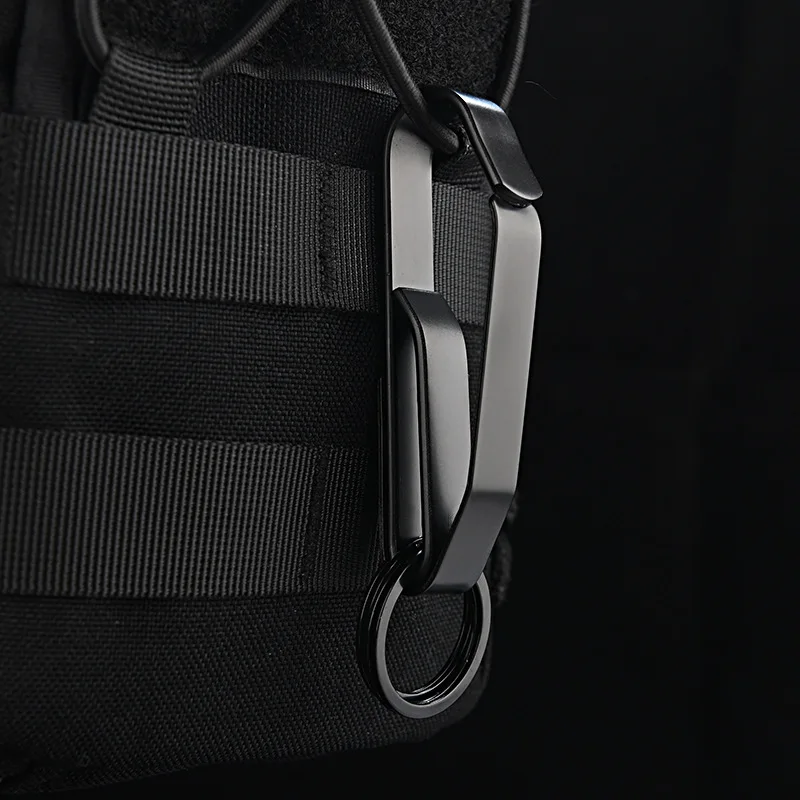 High Quality Stainless Steel Keychain Men Simple Large Size Waist Hanging Car Key Chain Durable Belt Buckle Outdoor Hang Buckle
High Quality Stainless Steel Keychain Men Simple Large Size Waist Hanging Car Key Chain Durable Belt Buckle Outdoor Hang Buckle