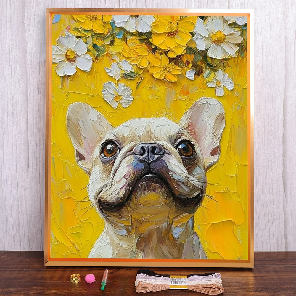 Animal Pet Dog Printed 11CT Cross-Stitch Patterns DIY Embroidery Sewing Painting Hobby Handiwork Needle Stamped For Adults
Animal Pet Dog Printed 11CT Cross-Stitch Patterns DIY Embroidery Sewing Painting Hobby Handiwork Needle Stamped For Adults