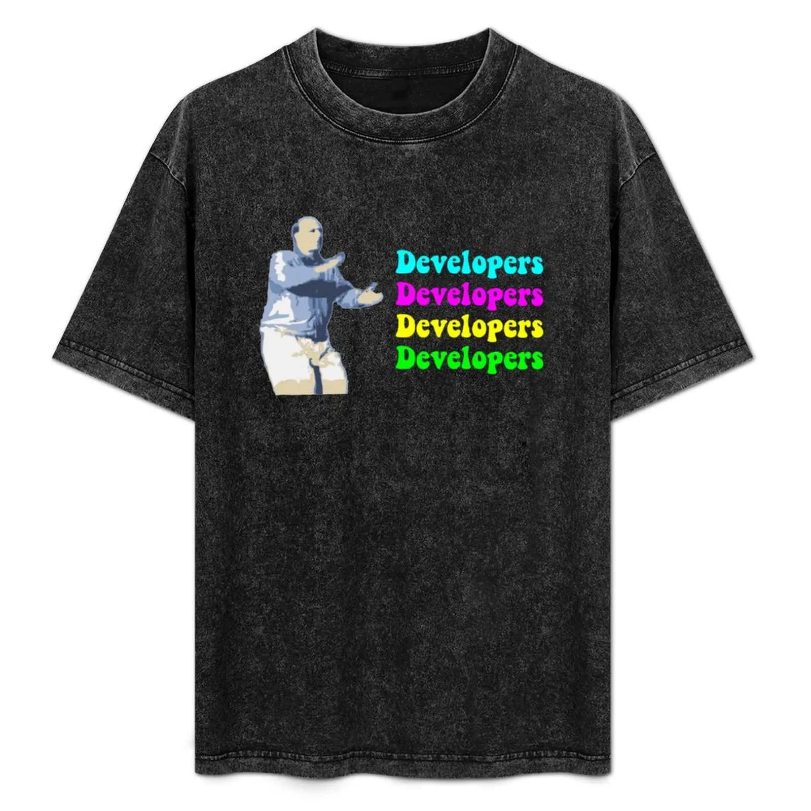 Developers Developers Developers T-Shirt Big Size Short Sleeve Tee for Men
Developers Developers Developers T-Shirt Big Size Short Sleeve Tee for Men