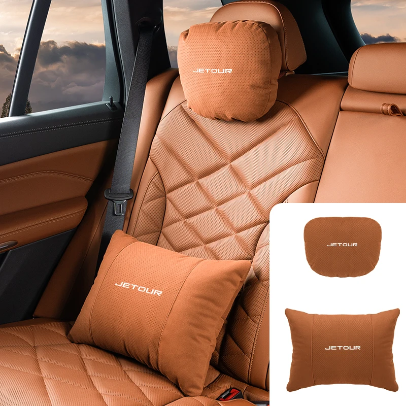 Подушка для подголовника и поясничной опоры для автомобилей CHERY JETOUR t2, t3, X70, X70S, X70M, X90 PLUS, X95, дышащая, из замши, аксессуар
Подушка для подголовника и поясничной опоры для автомобилей CHERY JETOUR t2, t3, X70, X70S, X70M, X90 PLUS, X95, дышащая, из замши, аксессуар