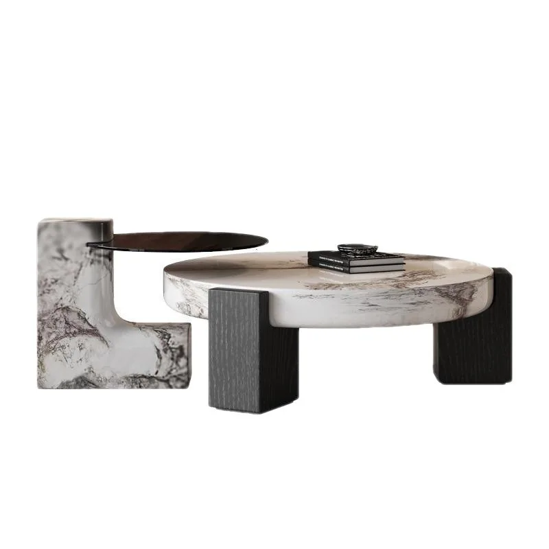 Italian minimalist marble coffee table household living room Internet celebrity round coffee table size combination round
Italian minimalist marble coffee table household living room Internet celebrity round coffee table size combination round
