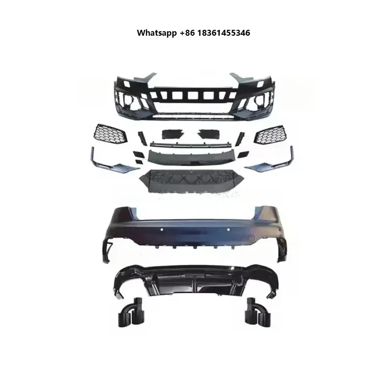 For A4 - RS Front Bumper & RearSide Skirt Plastic Modifile Car High Quality Upgr Bodykit
For A4 - RS Front Bumper & RearSide Skirt Plastic Modifile Car High Quality Upgr Bodykit