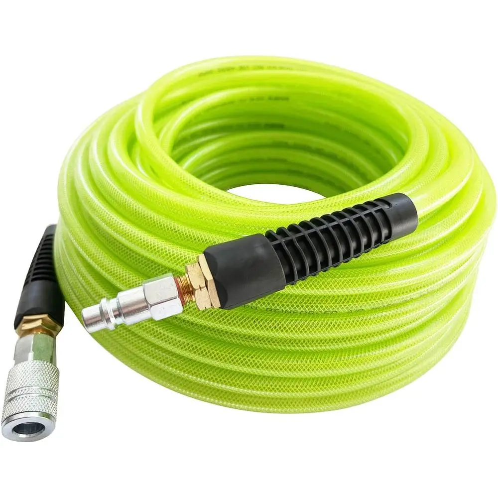 Полиуретановый (ПУ) армированный воздушный шланг 3/8” ID x 100 футов, 300 фунтов на кв. дюйм, износостойкий, с быстроразъемным промышленным соединителем 3/8” для высокого и низкого давления
Полиуретановый (ПУ) армированный воздушный шланг 3/8” ID x 100 футов, 300 фунтов на кв. дюйм, износостойкий, с быстроразъемным промышленным соединителем 3/8” для высокого и низкого давления