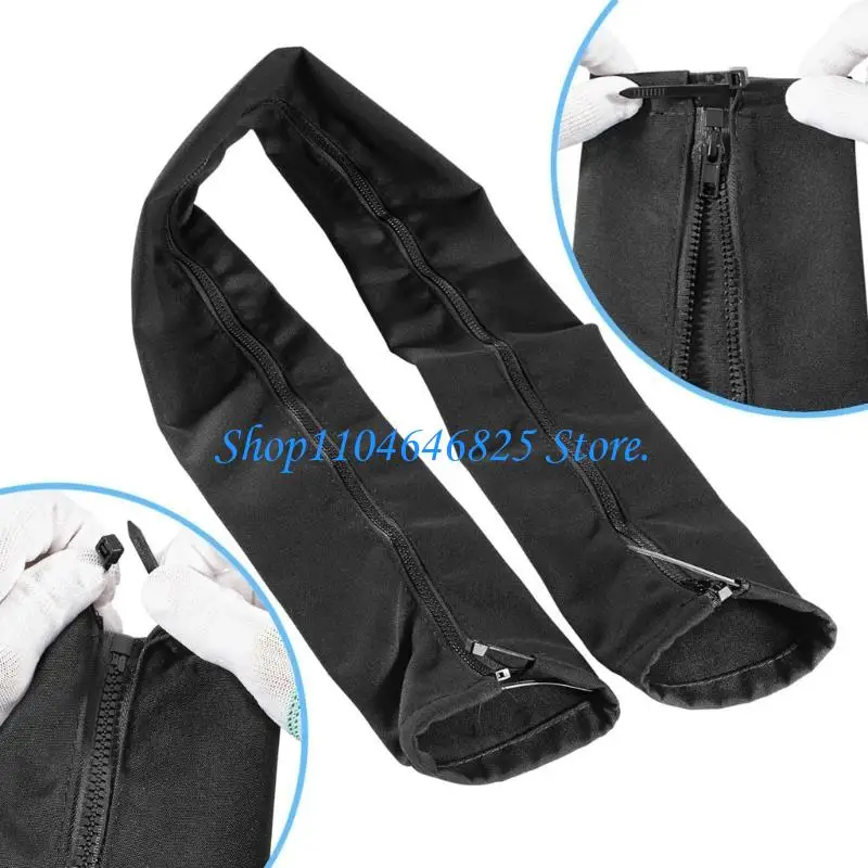 Boats Zippered Rigging Sleeve Quick Install Zippers Cable Sleeve Trolling Motor Cable Organizers for Easy Wire Protections
Boats Zippered Rigging Sleeve Quick Install Zippers Cable Sleeve Trolling Motor Cable Organizers for Easy Wire Protections