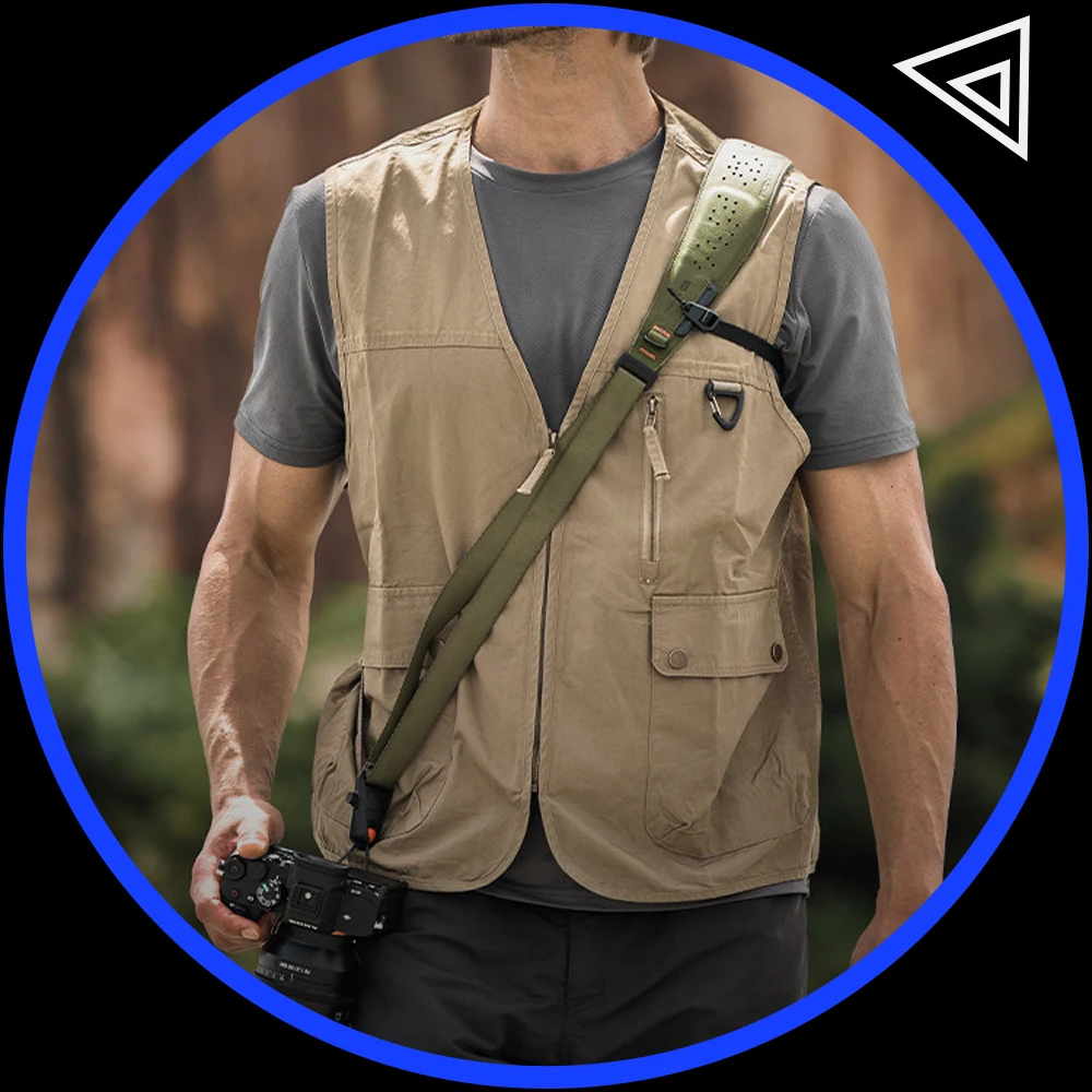 Ремень для камеры PGYTECH Camera Strap Pro с быстрым креплением, усиленный, с отстегивающимся ремнем для ношения подмышкой
Ремень для камеры PGYTECH Camera Strap Pro с быстрым креплением, усиленный, с отстегивающимся ремнем для ношения подмышкой