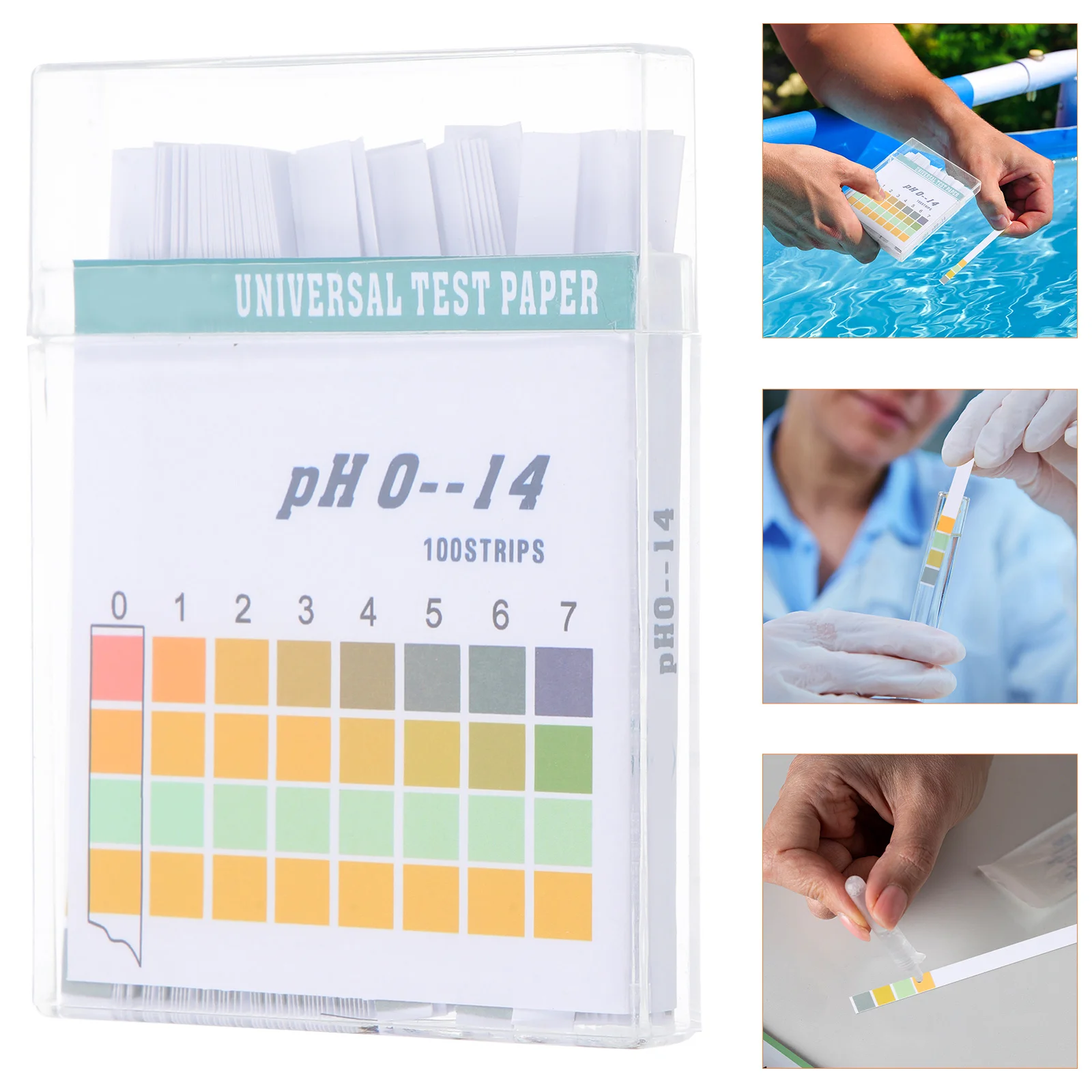 100Pcs -14 Acid Alkalinity Test Paper Multipurpose Liquid Test Strips Durable Portable Quick Accurate Testing Supplies
100Pcs -14 Acid Alkalinity Test Paper Multipurpose Liquid Test Strips Durable Portable Quick Accurate Testing Supplies