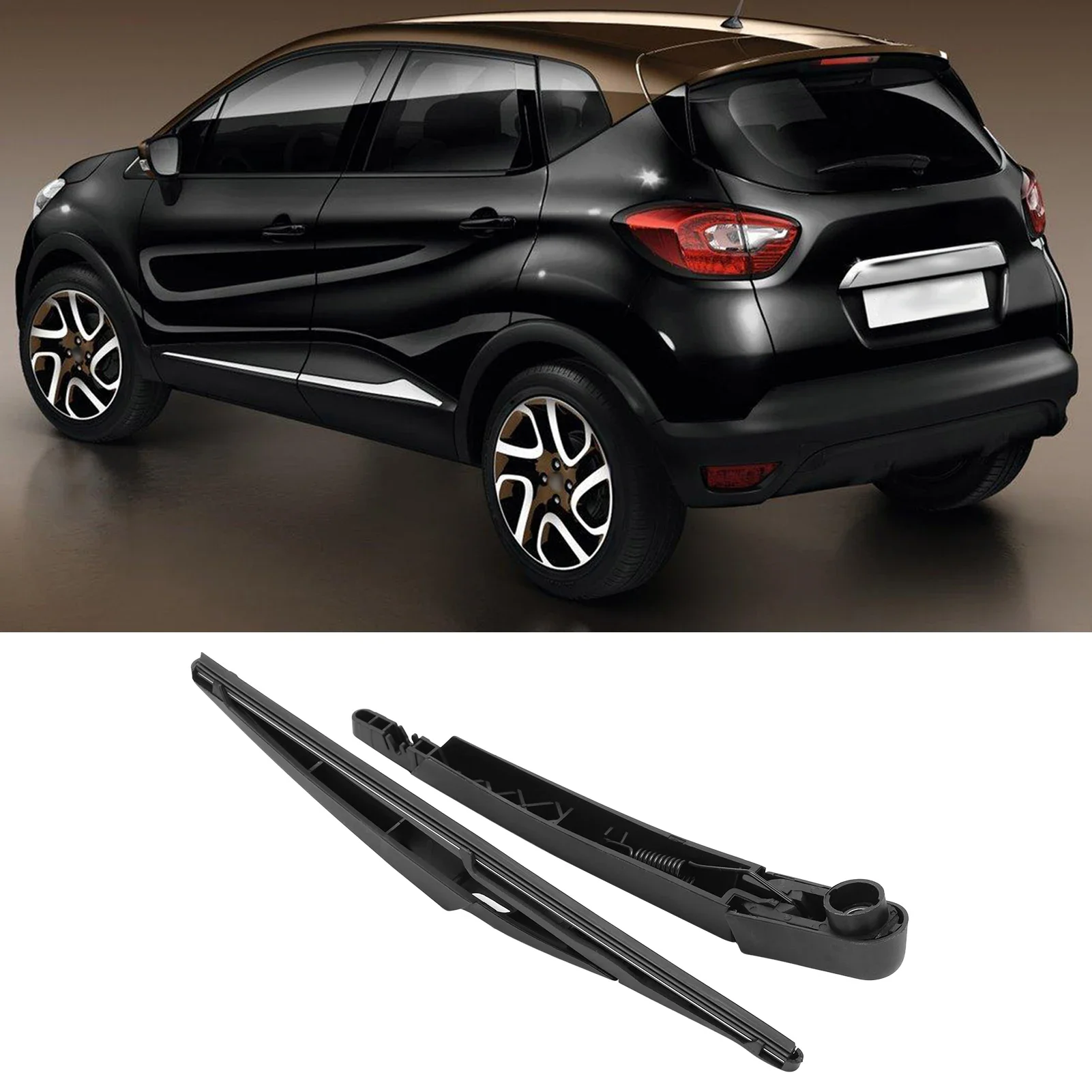 Car Rear Windshield Wiper Arm Blade Set 287815304R Black Replacement For DACIA SANDERO 2005‑2015
Car Rear Windshield Wiper Arm Blade Set 287815304R Black Replacement For DACIA SANDERO 2005‑2015
