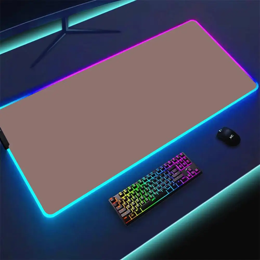 RGB Mouse pad Morandi's solid color gaming mat rubber anti-slip Desk Mat LED glow Gaming keypad mousepad gamer pc accessories
RGB Mouse pad Morandi's solid color gaming mat rubber anti-slip Desk Mat LED glow Gaming keypad mousepad gamer pc accessories