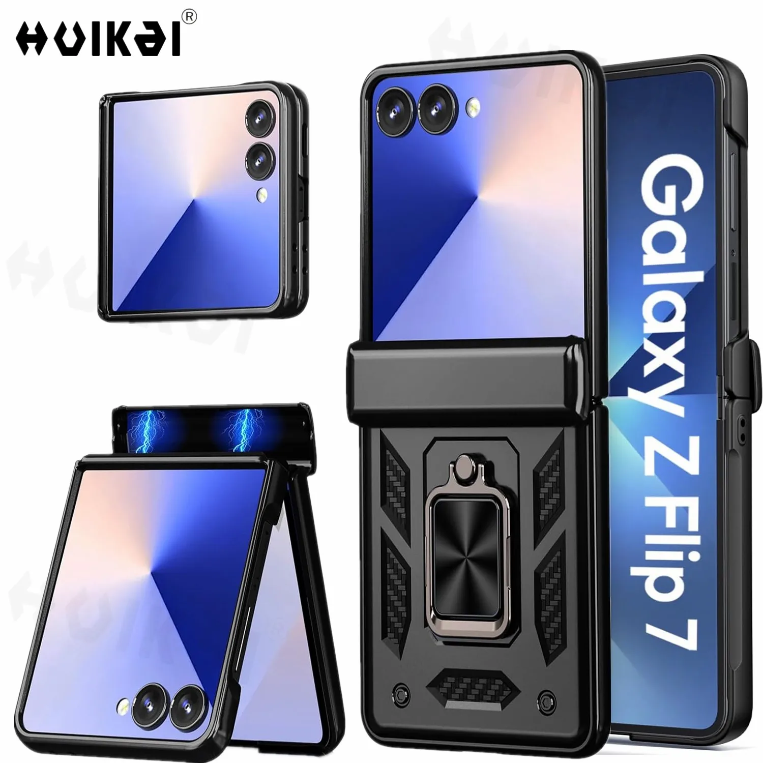 Чехол для Samsung Galaxy Z Flip 7 5G Z Flip 6, военный класс, противоударный, сверхпрочный, защитный, с магнитной подставкой и кольцом
Чехол для Samsung Galaxy Z Flip 7 5G Z Flip 6, военный класс, противоударный, сверхпрочный, защитный, с магнитной подставкой и кольцом