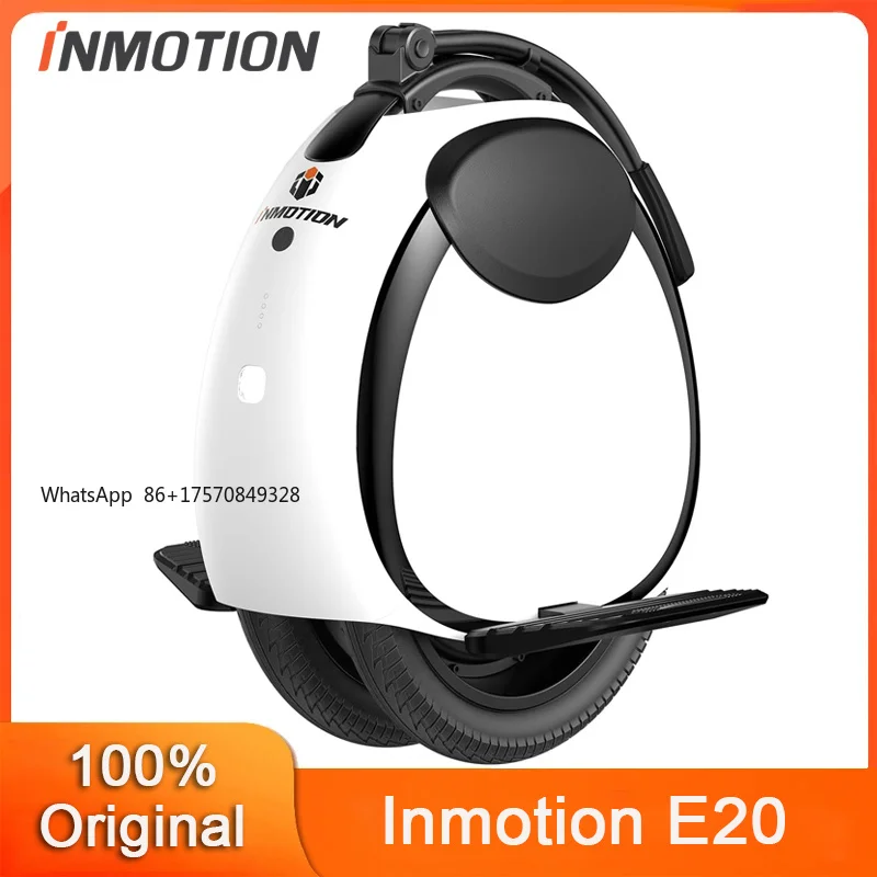 INMOTION E20 Electric Unicycle Motor 900W Battery 54.6V Top Speed 20km/h Range 30km Bluetooth Speaker 14inch EUC Wheel
INMOTION E20 Electric Unicycle Motor 900W Battery 54.6V Top Speed 20km/h Range 30km Bluetooth Speaker 14inch EUC Wheel