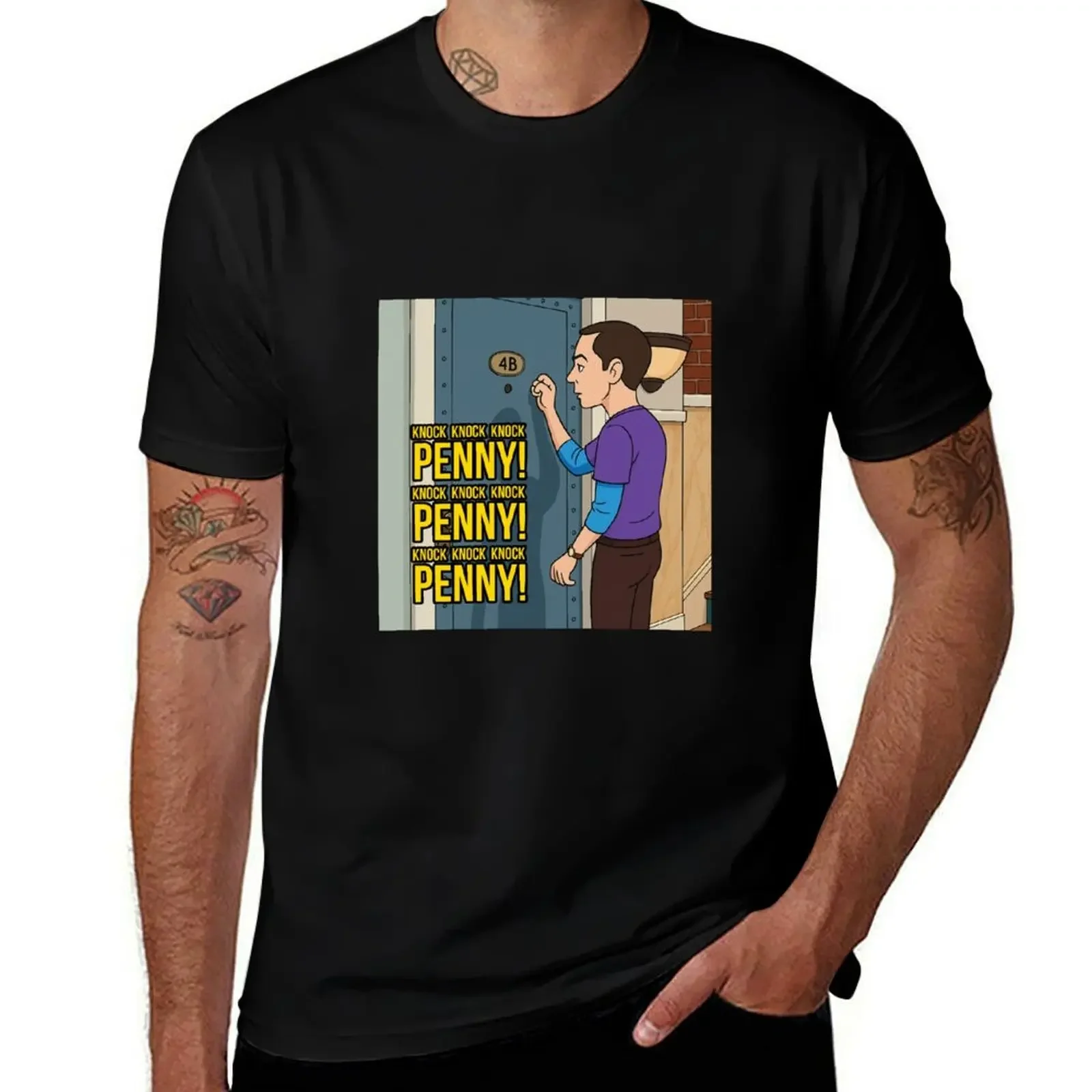 Funny Knock Knock Penny Meme - Big Bang Theory Parody Art T-Shirt Anime t-shirt men clothes
Funny Knock Knock Penny Meme - Big Bang Theory Parody Art T-Shirt Anime t-shirt men clothes