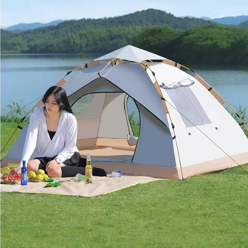 Полностью автоматическая быстро открывающаяся палатка для кемпинга, не требует установки, портативная складная палатка для кемпинга с защитой от солнца
Полностью автоматическая быстро открывающаяся палатка для кемпинга, не требует установки, портативная складная палатка для кемпинга с защитой от солнца
