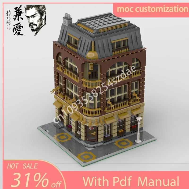 2911 шт. Moc модный салон архитектурная модель строительные блоки DIY креативная сборка кирпичи детский праздничный подарок
2911 шт. Moc модный салон архитектурная модель строительные блоки DIY креативная сборка кирпичи детский праздничный подарок