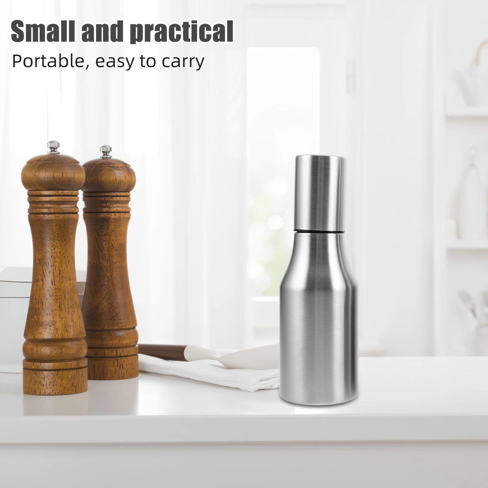 2pcs Stainless Steel Dispenser 500Ml Leakproof Kitchen Oil Container With Precise Spout For Vinegar Soy Sauce Condiments
2pcs Stainless Steel Dispenser 500Ml Leakproof Kitchen Oil Container With Precise Spout For Vinegar Soy Sauce Condiments