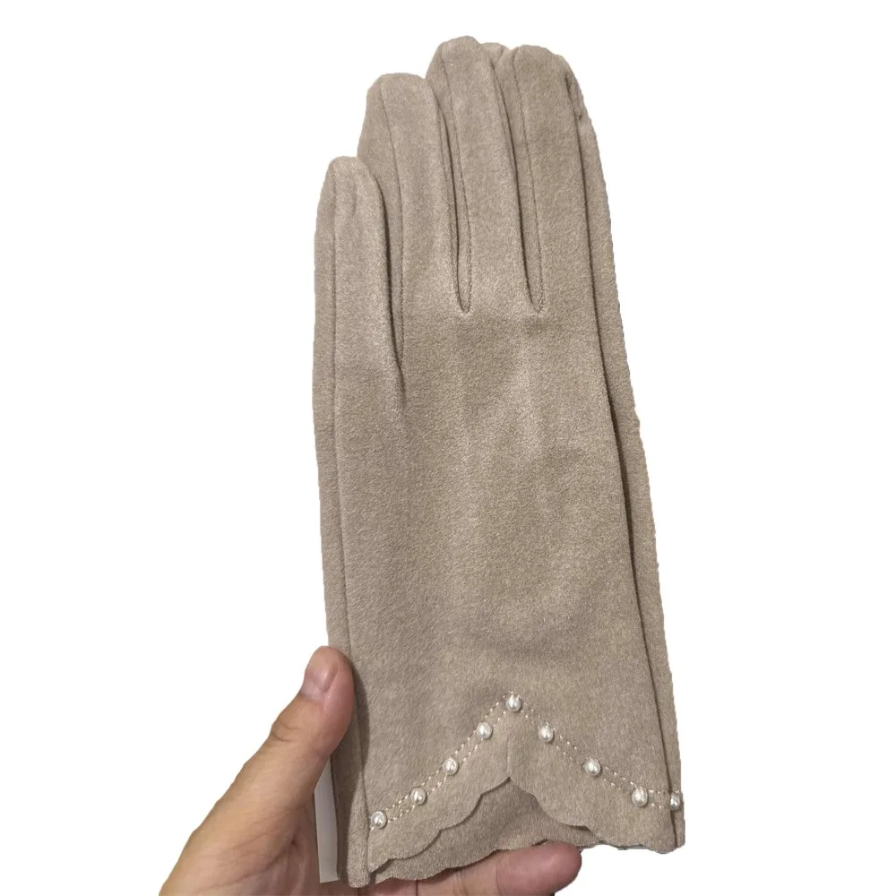 Finger Pearl Ladies Winter Accessories Cold Protection German Fleece Women's Gloves Korean Style Mittens Touch Screen Gloves
Finger Pearl Ladies Winter Accessories Cold Protection German Fleece Women's Gloves Korean Style Mittens Touch Screen Gloves