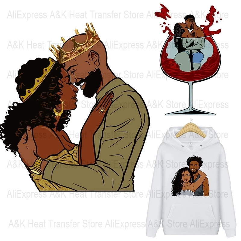 King Queen True Love Iron Patches For Clothes Valentine Wine Heat Transfer DIY Applique T-Shirt Parches Thermo Sticker Stripes
King Queen True Love Iron Patches For Clothes Valentine Wine Heat Transfer DIY Applique T-Shirt Parches Thermo Sticker Stripes