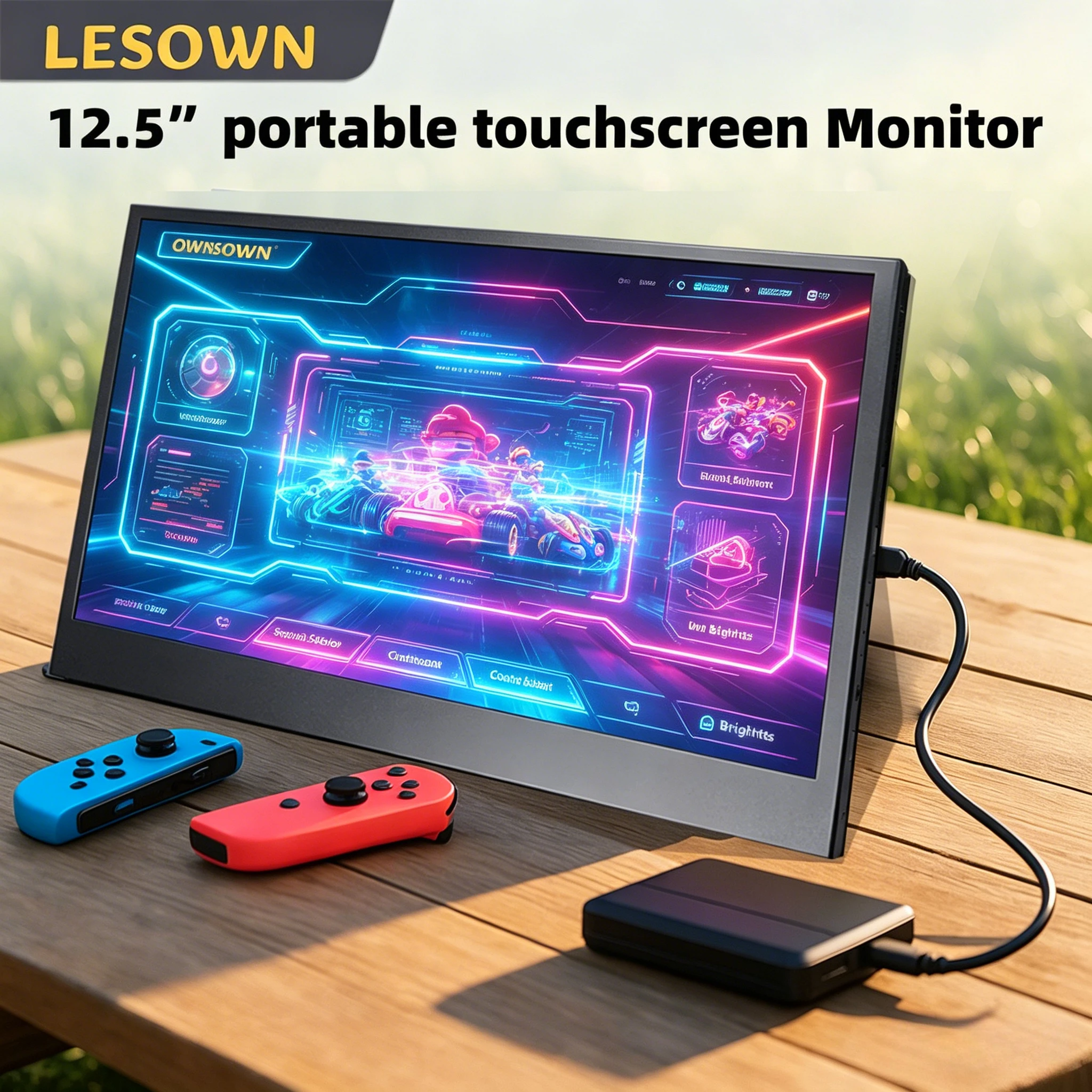 LESOWN 12.5 Inch Full HD 1080P Linux Developer Monitor VESA Mountable LCD Screen with miniHDTV Type-C for Raspberry Pi Zero
LESOWN 12.5 Inch Full HD 1080P Linux Developer Monitor VESA Mountable LCD Screen with miniHDTV Type-C for Raspberry Pi Zero