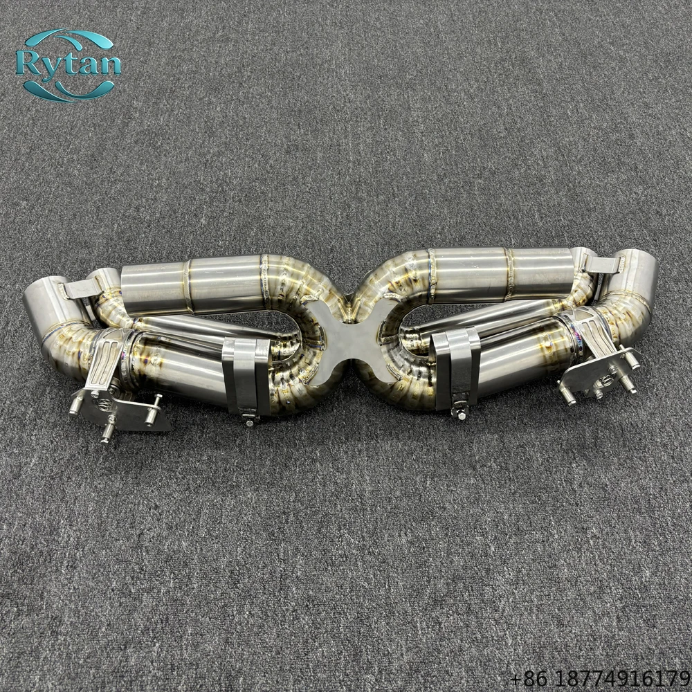 Exhaust Pipe Exhaust Valved High Quality Titanium Orginal Color Valvetronic Exhaust System Catback for 992
Exhaust Pipe Exhaust Valved High Quality Titanium Orginal Color Valvetronic Exhaust System Catback for 992