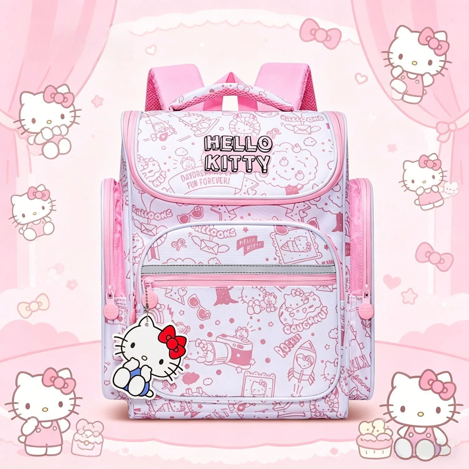 Anime Sanrio Hello Kitty Soft Backpack Cute School Bag for Kindergarten and Primary School Girls Lightweight Daily Rucksack Cute
Anime Sanrio Hello Kitty Soft Backpack Cute School Bag for Kindergarten and Primary School Girls Lightweight Daily Rucksack Cute