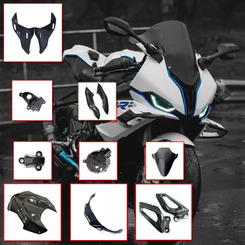 Motorcycle Accessories Side Panel Fender Fuel Tank Guard Fairing Kit 3K Dry Carbon Fiber For BMW S1000RR 2019 2020 2021 2022
Motorcycle Accessories Side Panel Fender Fuel Tank Guard Fairing Kit 3K Dry Carbon Fiber For BMW S1000RR 2019 2020 2021 2022